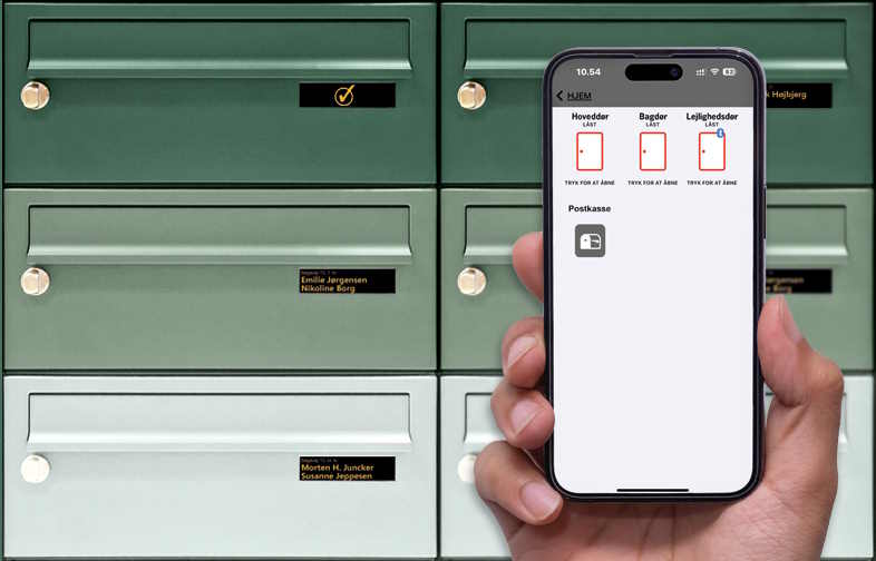 Få adgang til din postkasse via et enkelt klik på din smartphone.