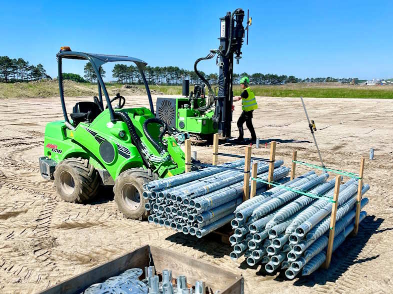 Fiberbeton er med i klimavenligt byggeri på blød jordbund