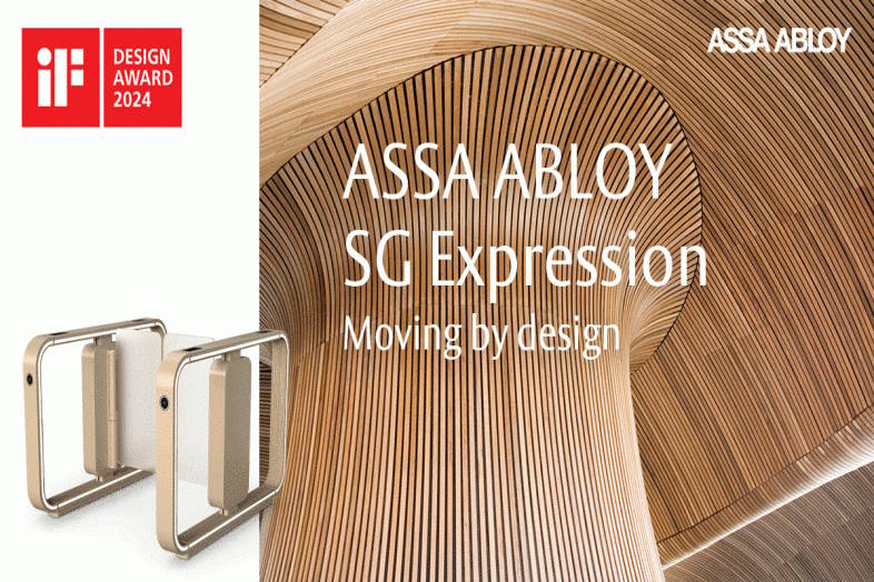 Prisvinderne SG Expression Speedgates fra ASSA ABLOY Entrance Systems!