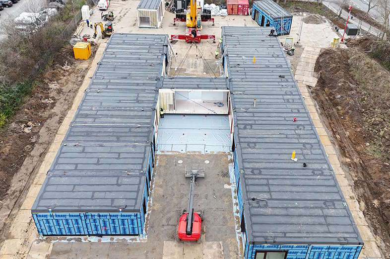 Daginstitution på 2.000 m² i 2 plan under opførelse