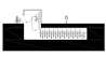 Automatisk cykelparkeringshus VeloMinck® tegning 1