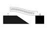 Automatisk cykelparkeringshus VeloMinck® tegning 2