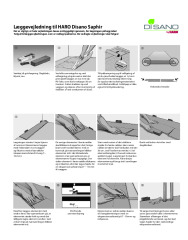 Læggevejledning til HARO Disano Saphir
